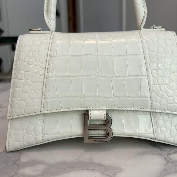 Balenciaga Crocodile Hourglass Bag Small - Picture 2 of 13